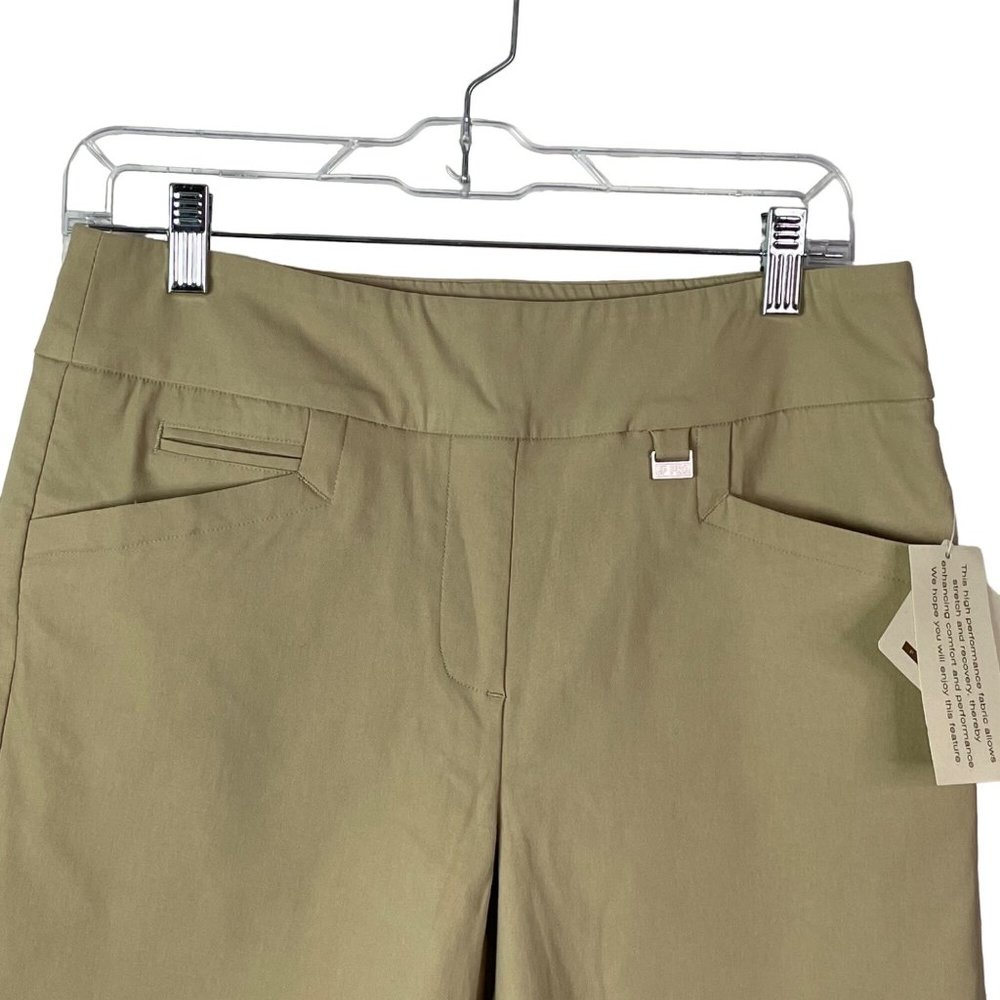 EP Pro Golf Shorts Khaki Size 8 Pull On Stretch - Picture 2 of 8